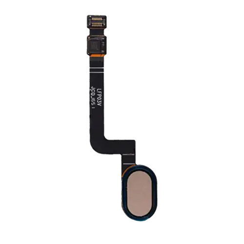 Home Button With Flex Cable For Motorola Moto G5 Plus (XT1687 / 2017) (Gold)
