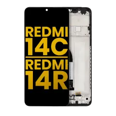 LCD Assembly With Frame For Xiaomi Redmi 14C 5G / Redmi 14R (Refurbished) (All Colors)