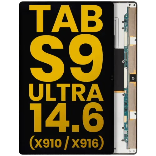 OLED Assembly Without Frame For Samsung Galaxy Tab S9 Ultra 14.6" (X910 / X916) (2023) (Refurbished) (All Colors)