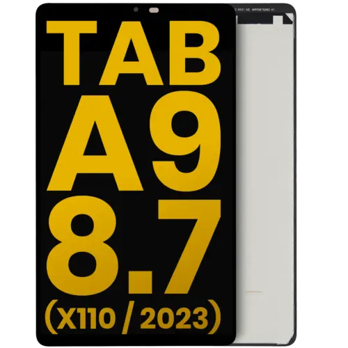 Écran LCD complet sans cadre pour Samsung Galaxy Tab A9 8.7" (X110/X115/X117) (2023) (LTE) (reconditionné) (noir) – Image 8