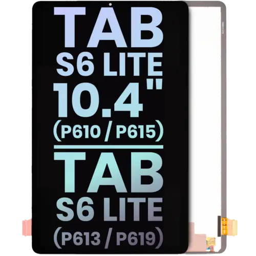 LCD Assembly Without Frame For Samsung Galaxy Tab S6 Lite 10.4" (P610 / P615) (2020) / Tab S6 Lite 10.4" (P613 / P619) (2022) (Service Pack)