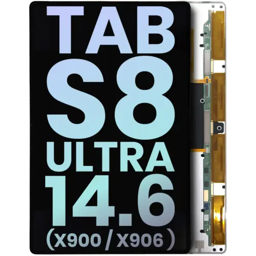 Bloc écran OLED sans cadre pour Samsung Galaxy Tab S8 Ultra 14.6" (X900 / X906) (2022) (WiFi / 5G) (Service Pack) (toutes couleurs) – Image 4
