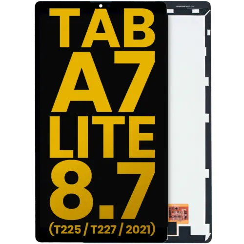 Écran LCD complet sans cadre pour Samsung Galaxy Tab A7 Lite 8.7" (T225 / T227) (2021) (Cellular Version) (reconditionné) (noir) – Image 3