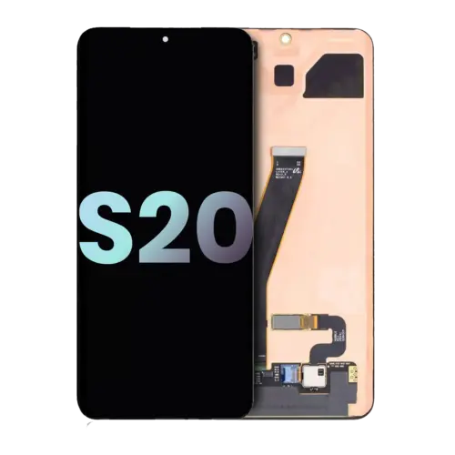 Bloc écran OLED sans cadre pour Samsung Galaxy S20 5G (Service Pack) (toutes couleurs)