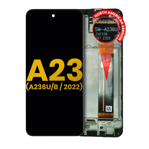 LCD Assembly With Frame For Samsung Galaxy A23 5G (A236 / 2022) (Refurbished) (All Colors)