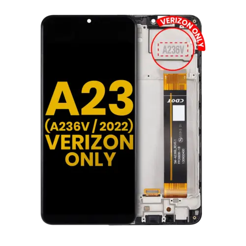 LCD Assembly With Frame For Samsung Galaxy A23 5G (A236V / 2022) (Verizon V Version) (Refurbished) (All Colors) – Image 2
