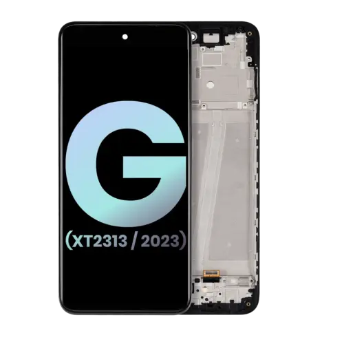 Écran LCD avec cadre pour Moto G 5G (XT2313 / 2023) (Pièce d'origine constructeur) (Toutes les couleurs)