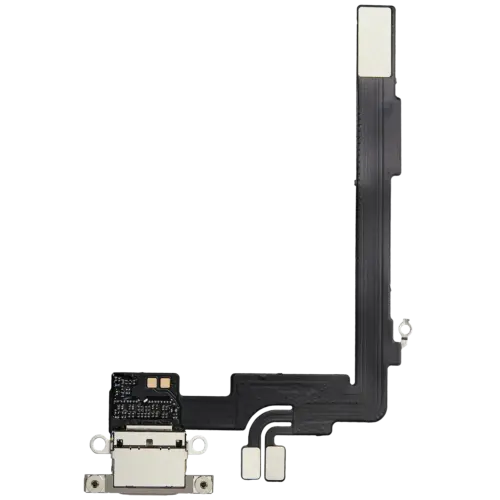 Charging Port Flex Cable With Board For iPhone 16 Pro Max (Genuine OEM) (Natural Titanium)