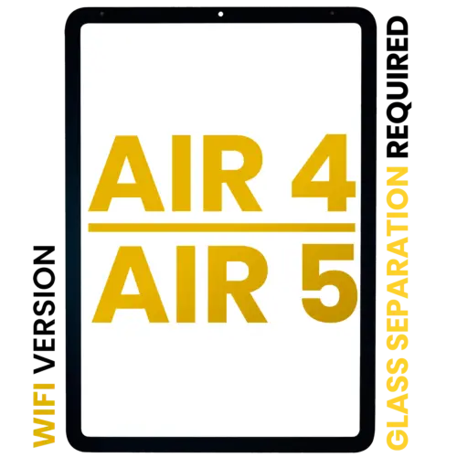 Front Glass For iPad Air 4 / iPad Air 5 (Glass Separation Required) (Premium) (WiFi Only) (All Colors)