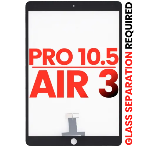Digitizer For iPad Pro 10.5" / iPad Air 3 (OCA Pre-Installed & Glass Separation Required) (Aftermarket Plus) (Black)