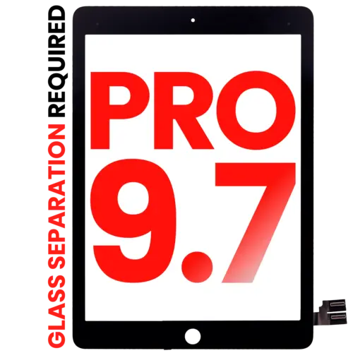 Digitizer For iPad Pro 9.7" (OCA Pre-Installed & Glass Separation Required) (Aftermarket Plus) (Black)