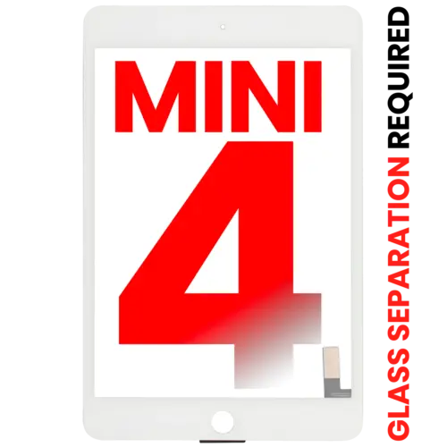 Digitizer For iPad Mini 4 (OCA Pre-Installed & Glass Separation Required) (Aftermarket Plus) (White)