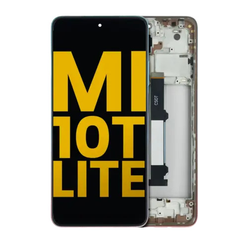 LCD Assembly With Frame For Xiaomi Mi 10T Lite 5G (Refurbished) (Rose Gold Beach)