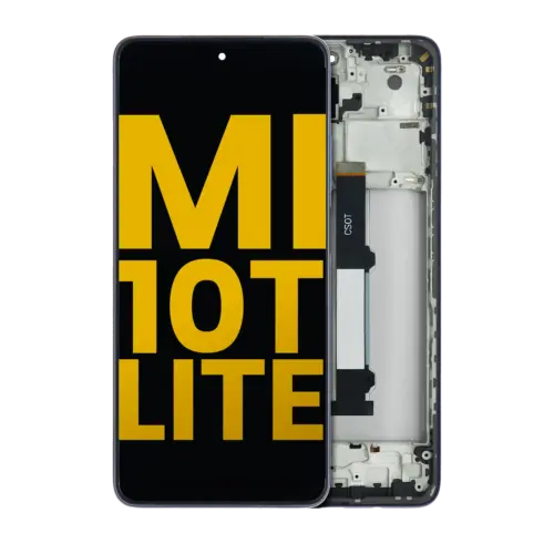 LCD Assembly With Frame For Xiaomi Mi 10T Lite 5G (Refurbished) (Atlantic Blue)