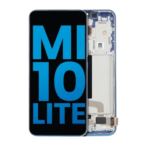 LCD Assembly With Frame For Xiaomi Mi 10 Lite 5G (Aftermarket: Incell) (Aurora Blue)