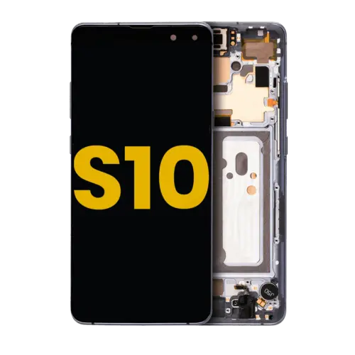 OLED Assembly With Frame For Samsung Galaxy S10 5G (Refurbished) (Majestic Black)