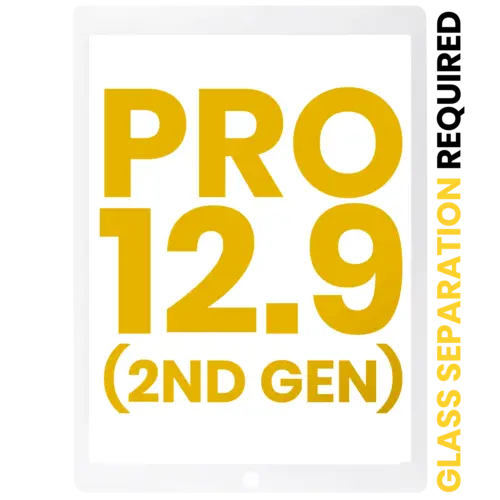 Digitizer For iPad Pro 12.9" 2nd Gen (2017) (OCA Pre-Installed & Glass Separation Required) (Premium) (White)