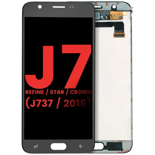 LCD Assembly Without Frame For Samsung Galaxy J7 Refine / Star / Crown (J737 / 2018) (Aftermarket Plus) (Black)