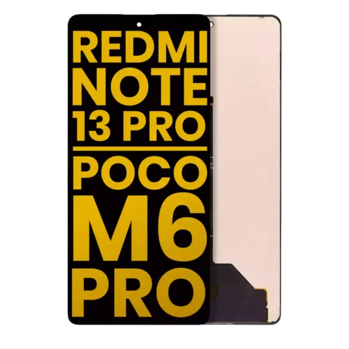 OLED Assembly Without Frame For Xiaomi Redmi Note 13 Pro 4G / Xiaomi Poco M6 Pro 4G / Xiaomi Redmi Note 14S (Refurbished) (All Colors)