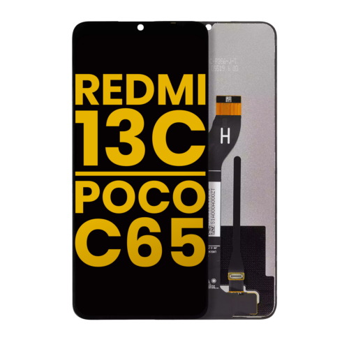LCD Assembly Without Frame For Xiaomi Redmi 13C 4G / Xiaomi Poco C65 (Refurbished) (All Colors)