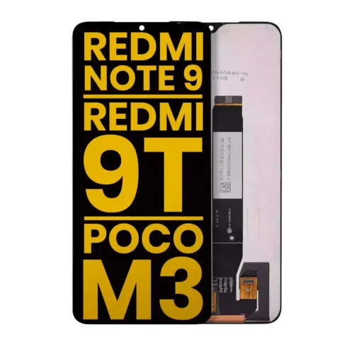 LCD Assembly Without Frame Compatible For Xiaomi Redmi Note 9 4G / Redmi 9T / Poco M3 / Redmi 9 Power (Refurbished) (All Colors)