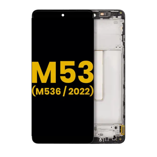 Écran OLED avec cadre pour Samsung Galaxy M53 5G (M536 / 2022) (Remis à neuf) (Toutes les couleurs) – Image 3