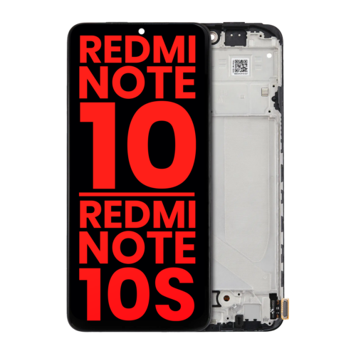 OLED Assembly With Frame For Xiaomi Redmi Note 10 4G / Redmi Note 10S (Aftermarket Plus) (All Colors) – Image 3