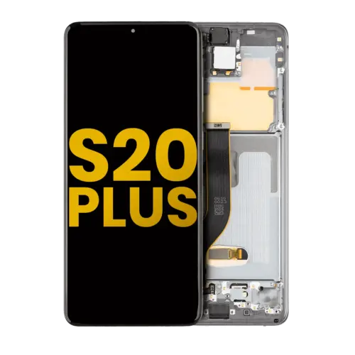 OLED Assembly With Frame For Samsung Galaxy S20 Plus 5G (Refurbished) (Cosmic Gray)