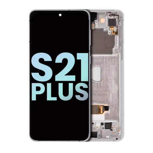 OLED Assembly With Frame For Samsung Galaxy S21 Plus 5G (Service Pack) (Phantom Silver) – Image 3
