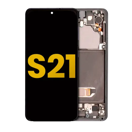 OLED Assembly With Frame For Samsung Galaxy S21 5G (Refurbished) (Phantom Gray)