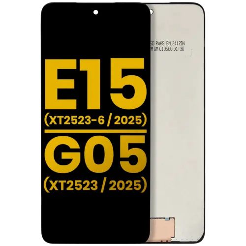 Écran LCD sans cadre pour Motorola Moto E15 (XT2523-6 / 2025) / G05 (XT2523 / 2025) (Remis à neuf) (Toutes les couleurs)