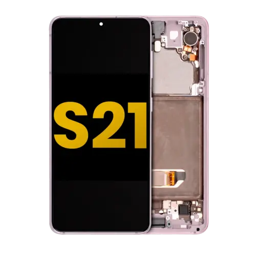 OLED Assembly With Frame For Samsung Galaxy S21 5G (Refurbished) (Phantom Violet)