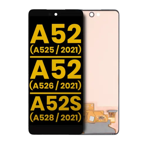OLED Assembly Without Frame For Samsung Galaxy A52 4G (A525 / 2021) / 5G (A526 / 2021) / A52S 5G (A528 / 2021) (Refurbished) (All Colors)