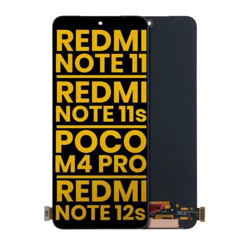 OLED Assembly Without Frame For Xiaomi Redmi Note 11 / Redmi Note 11S 4G / Xiaomi Poco M4 Pro 4G / Redmi Note 12S (Refurbished) (All Colors)