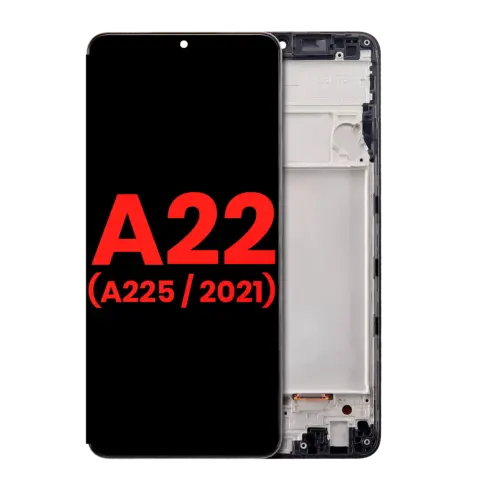 Écran OLED avec cadre pour Samsung Galaxy A22 4G (A225 / 2021) (Pièce de rechange Plus) (Toutes les couleurs) – Image 3