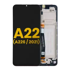 LCD Assembly With Frame For Samsung Galaxy A22 5G (A226 / 2021) (Refurbished) (All Colors)