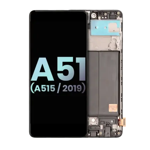 Écran OLED avec cadre pour Samsung Galaxy A51 4G (A515 / 2019) (lot de service) (Toutes les couleurs) – Image 2