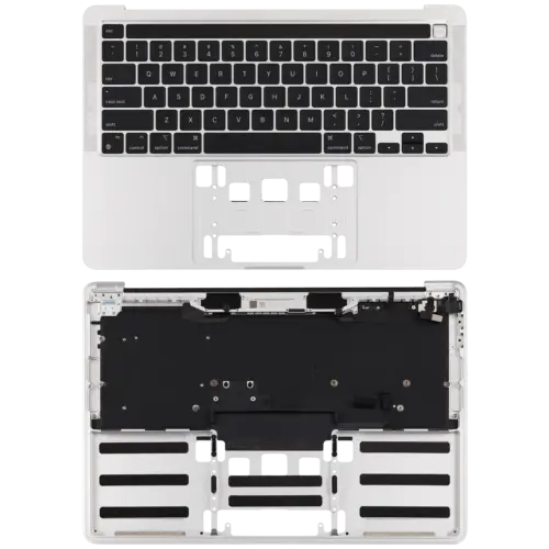 Top case avec clavier (ANSI US) pour MacBook Pro 13" A2338 (2020) (argent) – Image 5