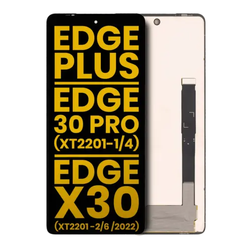 OLED Assembly Without Frame For Motorola Moto Edge Plus / Edge 30 Pro (XT2201-1/4) / Edge X30 5G (XT2201-2/6 /2022) (Refurbished) (All Colors)