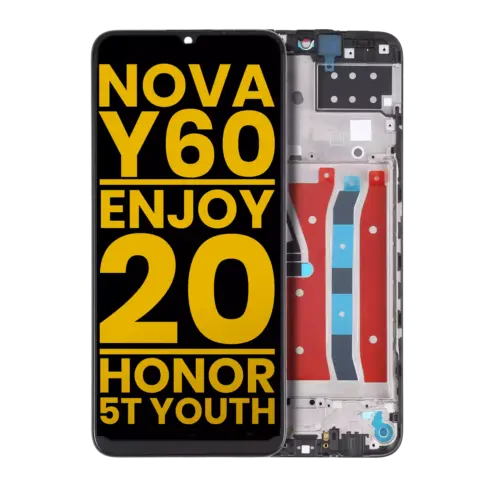 Écran LCD complet avec cadre pour Huawei Nova Y60 / Huawei Enjoy 20 5G / Honor Play 5T Youth (reconditionné) (toutes couleurs) – Image 2