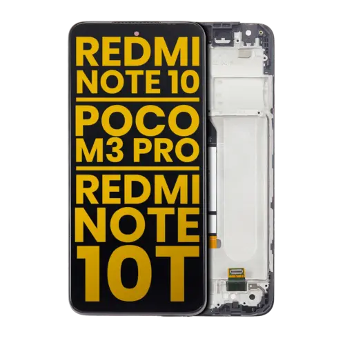 LCD Assembly With Frame For Xiaomi Redmi Note 10 5G / Poco M3 Pro 5G / Redmi Note 10T 5G (Aftermarket Plus) (All Colors)