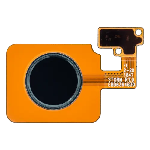 Home Button Fingerprint Sensor With Flex For LG G8 ThinQ / LG V50 ThinQ (Black)