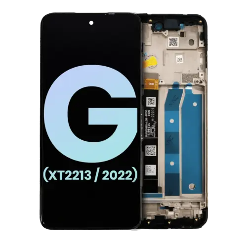 LCD Assembly With Frame For Motorola Moto G 5G (XT2213 / 2022) (Genuine OEM) (All Colors)