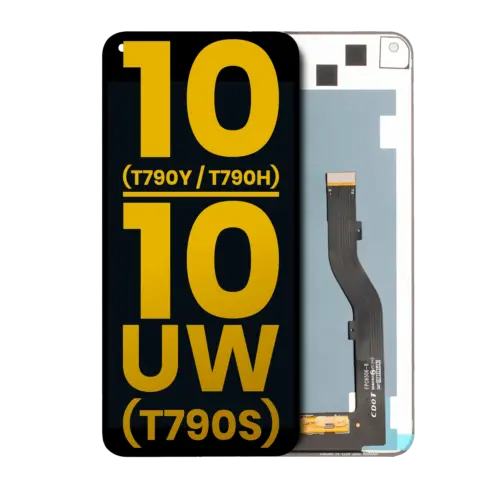 Écran LCD complet sans cadre pour TCL 10 5G (T790Y / T790H) / TCL 10 5G UW (T790S) (reconditionné) (toutes couleurs)