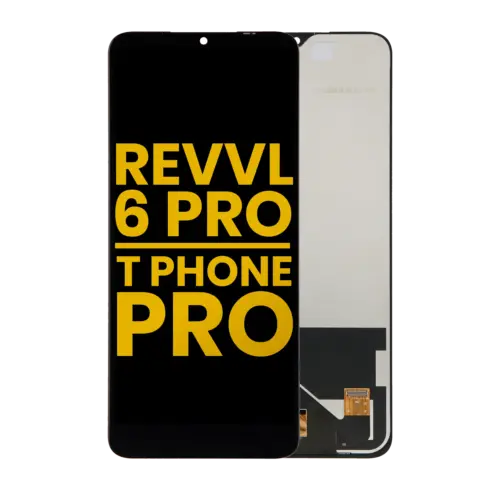 Écran LCD sans cadre pour T-Mobile Revvl 6 Pro / T Phone Pro 5G (reconditionné) (toutes couleurs)