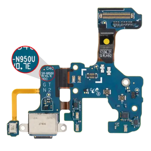 Port de chargement avec câble flexible pour Samsung Galaxy Note 8 (N950U) (modèle américain) – Image 3