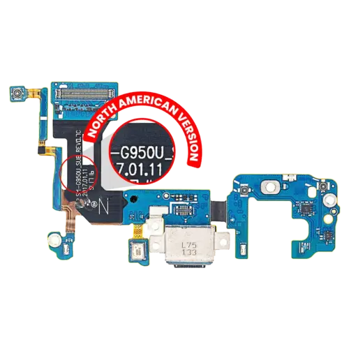 Charging Port With Flex Cable For Samsung Galaxy S8 (G950U) (US Version)