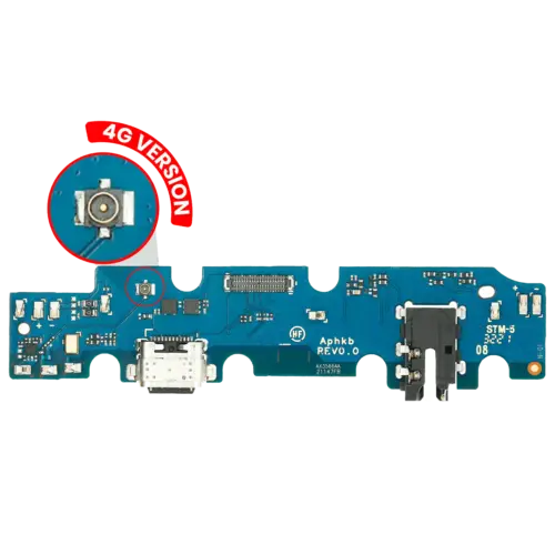 Charging Port With PCB Board For Samsung Galaxy Tab A7 Lite 8.7" (T225 / T227) (2021) (Cellular Version) (Premium)