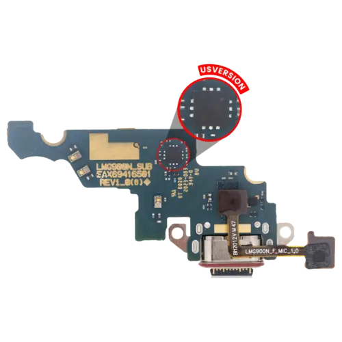 Charging Port With Board For LG Velvet (US Version)