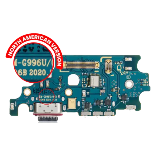 Charging Port Board With Sim Card Reader For Samsung Galaxy S21 Plus (G996U) (US Version) (Premium)